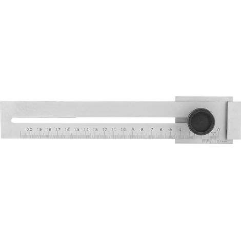 Parallellineal aus Kohlenstoffstahl, Präzisionslehre, gerades Lineal (0200 mm) (1/5)