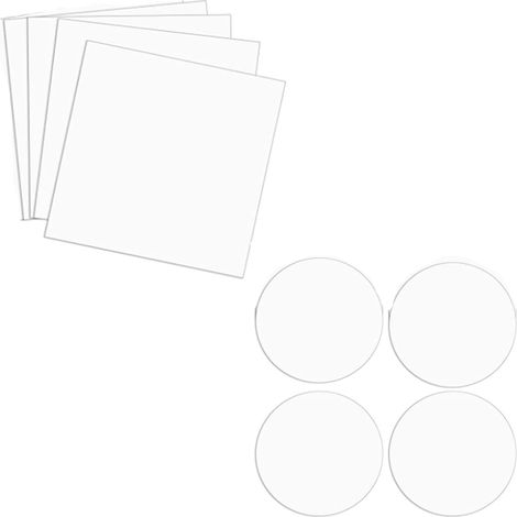 Patch De Réparation TPU - Autocollant Étanche Pour Tentes Lit Gonflable Canot Rond Et Carré 6 cm Et 7 cm - Lot De 8 (1/5)