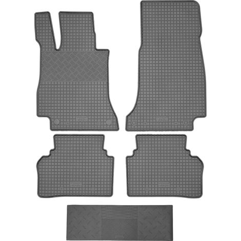 Tappetini RIGUM 904130 + Copertura 900101 - Mercedes Classe E W213 / Classe E W213 Ibrida Berlina / Station Wagon / Coupé dal 2016 MS Anteriore - INSTALLATI