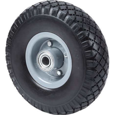 Pannensicheres Rad mit Metallkern und Kugellager, max. laden. 100 kg, ø 26 cm