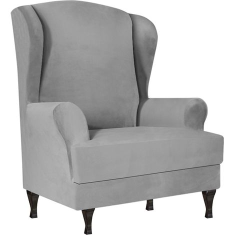 Housse de canapé extensible, housse de fauteuil inclinable, protection de meubles, canapé doux et élastique en tissu (1/5)