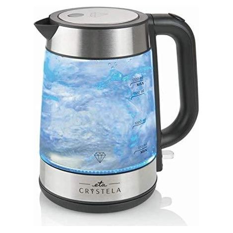 ETA Crystela 615390000 bouilloire électrique inox noir 1.7L (1/2)