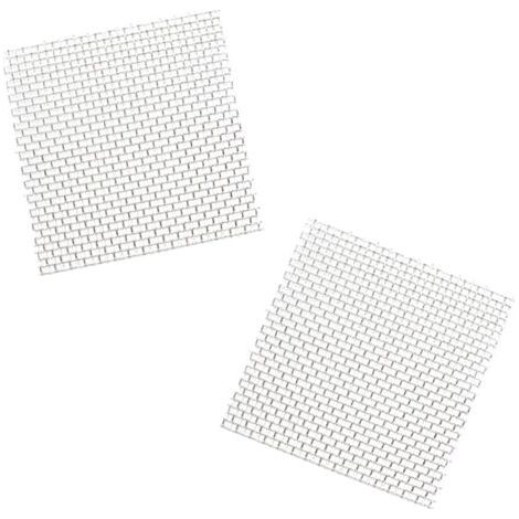 10pcs Aquarium Fish Tank Wire Mesh Mat Moss Net 304 en Acier Inoxydable Aquarium Plante Net Convient pour Aquarium Fish Tank (7x7cm)