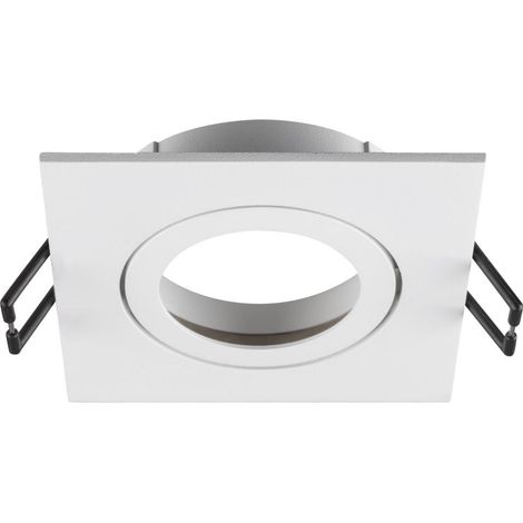 Collerette spot encastré NEW TRIA® 68 intérieur carré orientable blanc - SLV - 1007328 (1/3)