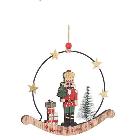 PENDAGLIO WILLY SOLDATINO CON SCRITTA MERRY CHRISTMAS