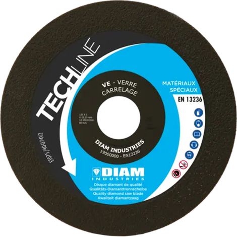 Disque Verre - Carrelage D125/22.23 Diam Industries