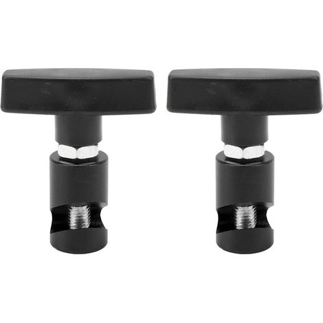 Lot de 2 pinces de support de levage de capot pour hayon de voiture, outil de retenue pour hayon et coffre, noir (1/5)