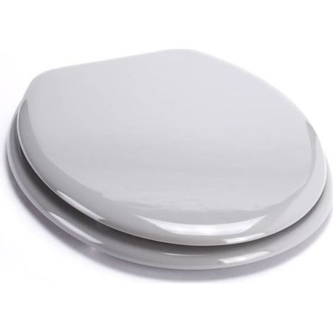 Abattant Wc MDF Gris Argent (1/5)