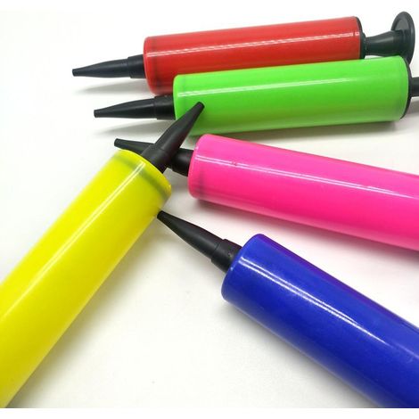 Pompe à ballons manuelle multifonction - Accessoires fêtes et décoration - Gonfleur portable pour ballons et objets de fête