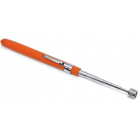SHINE Pick up Magnetico Tool 10kg telescopiche di Alta VISIBILE ESTENDERE Magnete Clip Arancione (1/3)