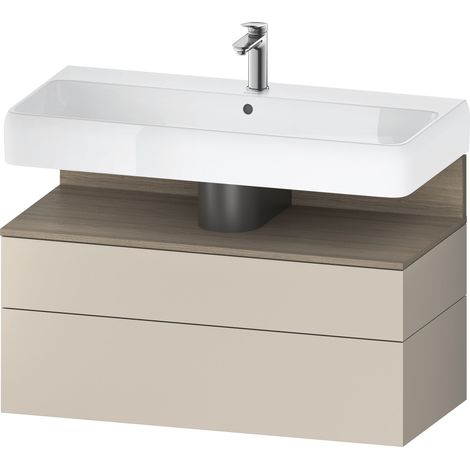 Duravit Collection One mueble bajo lavabo, 1 extraíble y 1 cajón, (1/2)