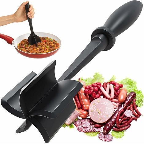 pair Hachoir à viande, mélange de riz, mélange, broyage, spatule à viande, spatule à viande, purée