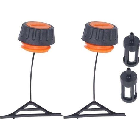 Tappo serbatoio carburante per motosega, tappo olio in plastica con filtro carburante, accessorio di ricambio professionale per motoseghe Stihl 020 020t 021 023 024 025 02 (1/4)