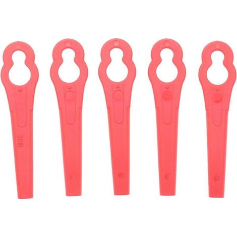 100 pièces pour Florabest Lidl Frta 20 A1 Lames de coupe en plastique de rechange (1/5)