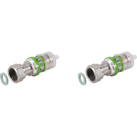 Comap – Raccord laiton droit multicouche à visser – Filetage plomberie 1/2' – Diamètre 16 mm – Écrou tournant pour installation rapide (1/3)