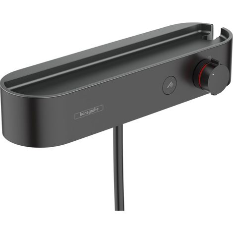Hansgrohe ShowerTablet Select - Grifo termostático de ducha, negro mate 24360670 (1/5)