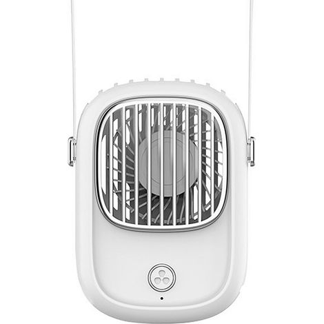 1 Mini ventilateur, Vitesse réglable, Ventilateur portable, Tour de cou et table, Pour voyage et extérieur (1/5)
