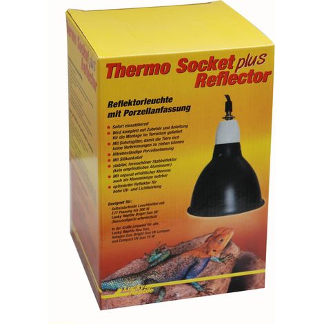 Lucky Reptile - Thermo Socket plus Reflector - klein (1/2)