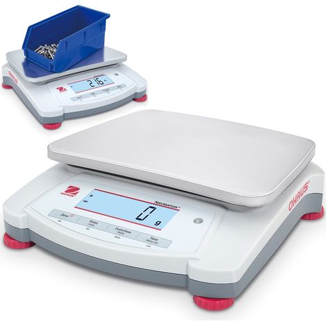 Balanza de sobremesa técnica de precisión profesional NAVIGATOR NVT 6200g / 1g - OHAUS NVT6200 (1/5)