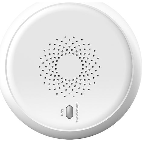 ZigBee Sensore Fumo Rilevatore di Fumo Allarme Antincendio con Sensore Fotoelettrico Indipendente (1/3)