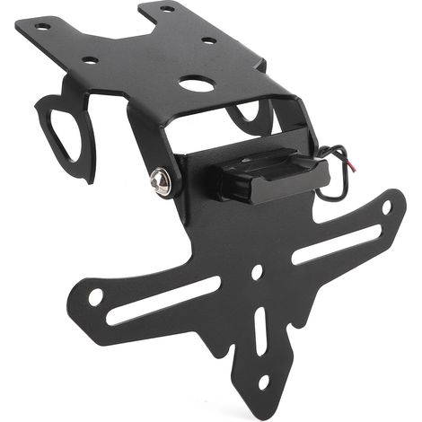 Support moto YAMAHA XSR155 2019-2021, plaque d'immatriculation avec feu LED, kit suppression d'aileron arrière (1/5)