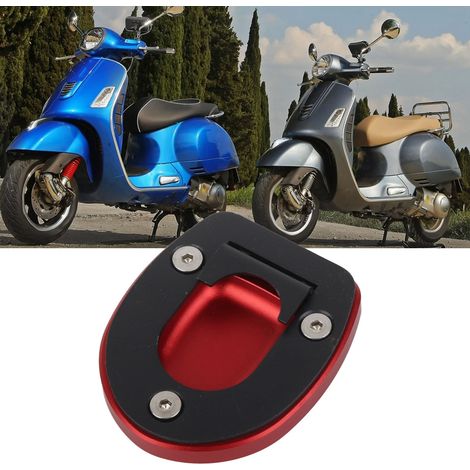 Extension de béquille latérale pour moto Vespa GTS 250 300 2013-2019A (Rouge) (1/5)