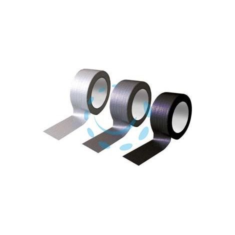 NASTRO TELATO TIPO AMERICA - mm.50h. in rotoli da mt.5 colore nero