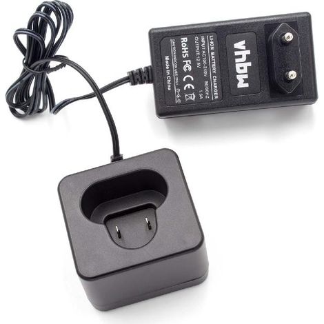 vhbw Ladegerät kompatibel mit Makita DK1202, DK1485X, DK1202WX, DF330DWXP, DK1490, DK1488, DMR102 Werkzeug Li-Ion-Akkus, 12,6V