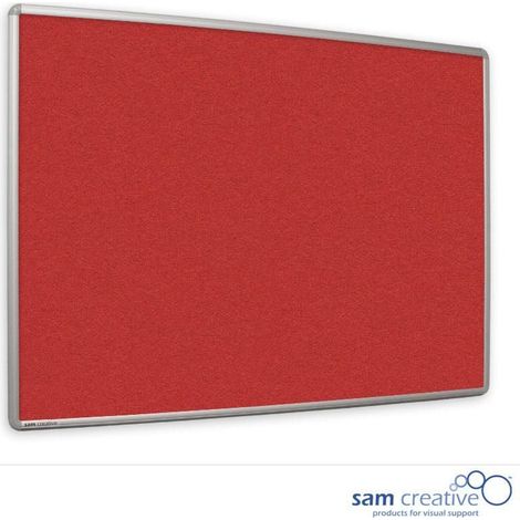 Bacheca Forbo Bollettino Rosso 100x150 cm