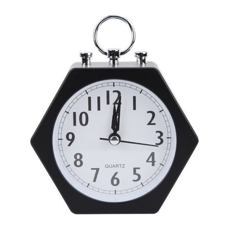 BUNTHAUS Réveil doux et silencieux pour enfants, horloge numérique, minuterie (noir) (1/5)