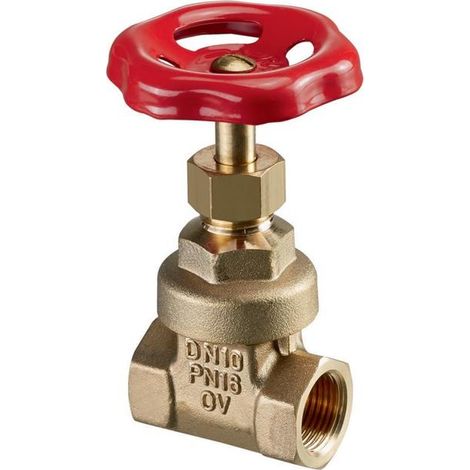 OVENTROP Schieber Hygate ATB mit Innengewinde PN 25 DN 25, G 1, Messing, 1040008 (1/4)
