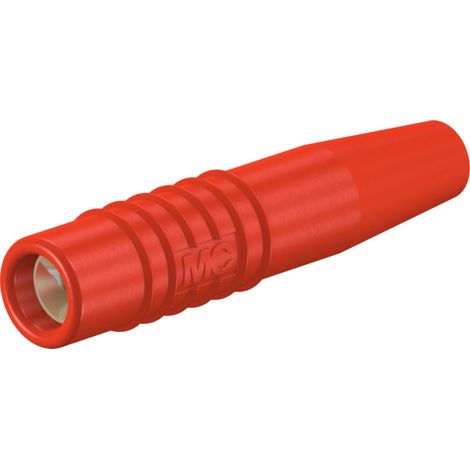 Adattatore di Sicurezza Femmina 2 mm Rosso