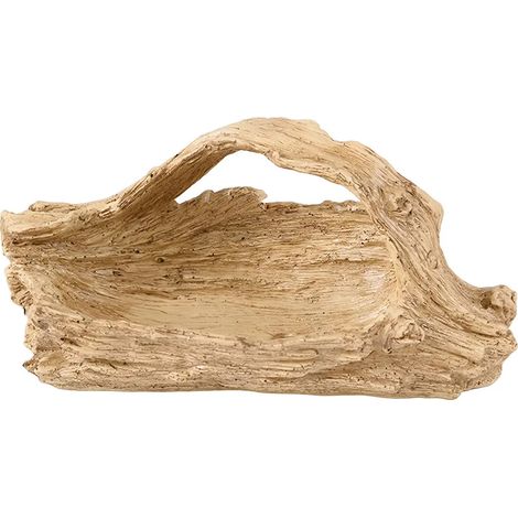 Pot de fleurs en rsine pour bches de bois (1/5)