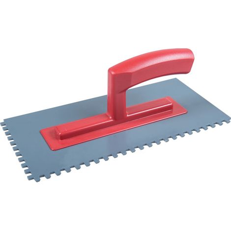 CON P Zahnglättekelle 280 x 140 mm, Zahnung 6 x 6 mm Kunststoff Fliesenwerkzeug