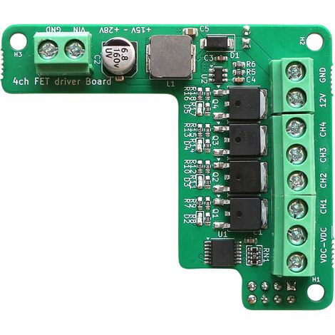 Carte FET 4 canaux ODROID pour ODROID-C5