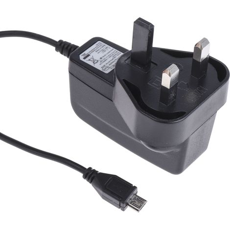 Alimentation enfichable 5V c.c., 1A, 5W, UK ( Prix pour 1 ) (1/3)