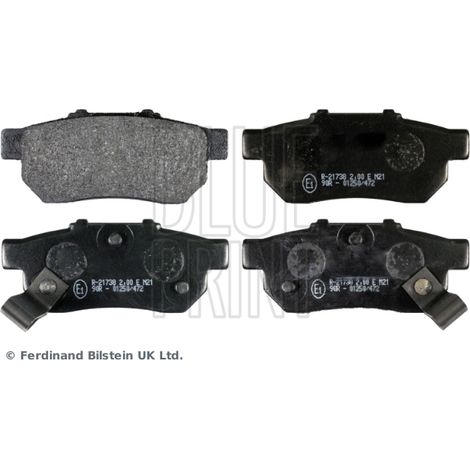 Kit de plaquettes de frein, frein à disque Blue Print ADH24254 HONDA