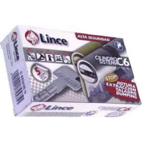 FPLUS lince bomb.seg.laton c6 50-40 , Cilindro europerfil de alta seguridad, de hecho, está certificado según la normativa europea EN 1303:2006 y presenta el grado máximo de seguri