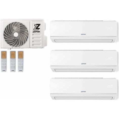 Climatizzatore condizionatore a parete A++ con motore e 3 telecomandi 9+9+12 wifi MY25
