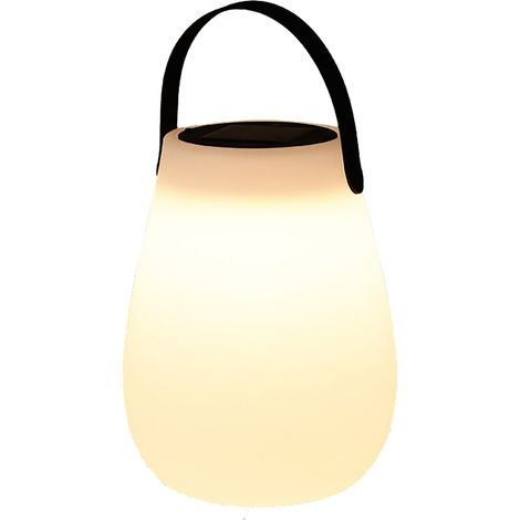Ortviai Lanterne LED solaire étanche pour camping, jardin et terrasse – 8 couleurs, charge intelligente automatique (1/5)