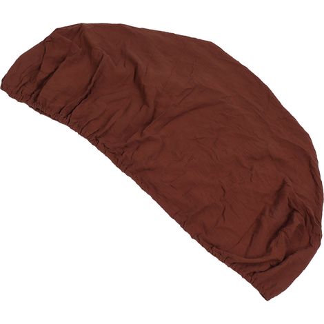 Drap-housse en coton pour bébé, doux, respirant et confortable, marron, pour lit bébé garçon et fille (1/5)