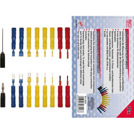 Assortimento BGS  punte di  prova 16pz.  - 8516 (1/3)