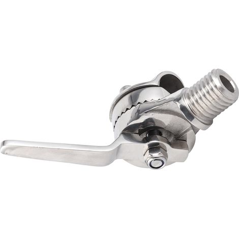 Montagehalterung für Marine-VHF-Antennen, 84 mm/3,3 Zoll, Edelstahl 316, 306° verstellbarer Neigungswinkel, robustes Befestigungsmaterial für Boote (1/5)