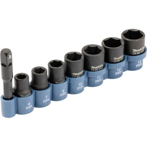 Makita Set di bussole 1/4 8 parti E-12289 (1/2)