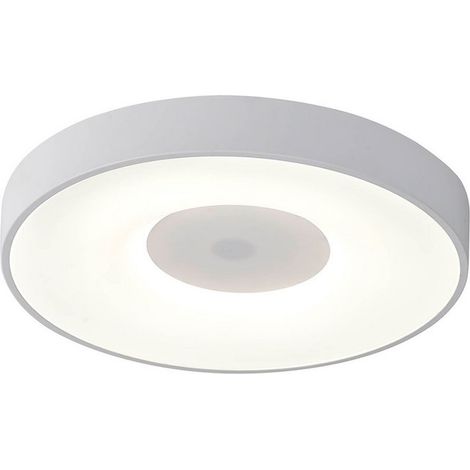 Plafonnier design, Lampe de plafond Coin LED Blanc en Plastique, MANTRA (1/5)