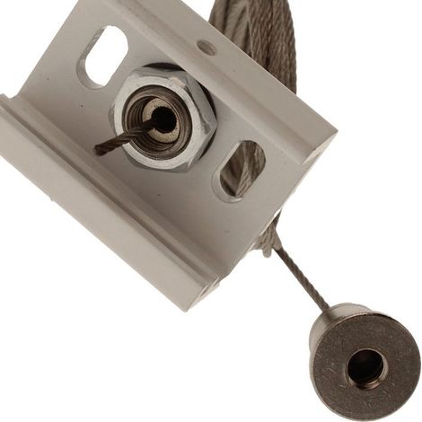 Kit Cavo Sospensione Per Binario Trifase Colore Bianco Filo Da 150cm Per Un Lato CB40101 CB40102 CB40103 (1/3)