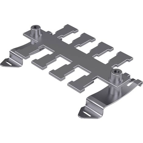 Hebotec 1041-002C Hebotec 1041-002C guida per inserimento cavi Supporto di fissaggio arrivo cavi Acciaio inox, Acciaio