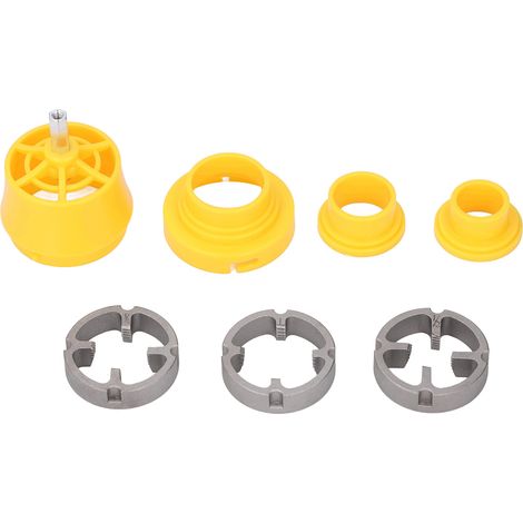 [JAMAIS UTILISÉ]Ensemble de 6 outils de filetage PVC 1/2 po, 3/4 po et 1 po : outil manuel de filetage pour tuyaux de plomberie électrique (1/5)