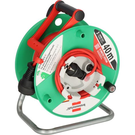 Brennenstuhl 1183530100 Kabeltrommel 38 m Rot (matt) Schutzkontakt-Stecker (1/5)