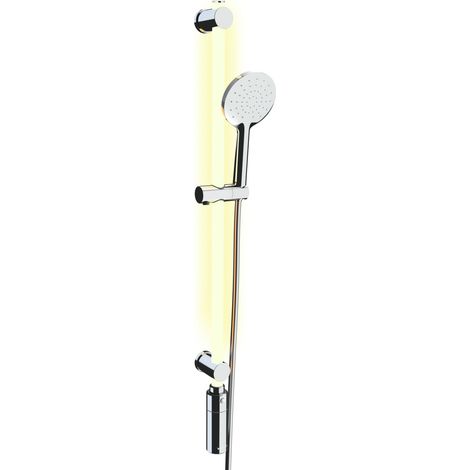 Support de douche LED avec casque de douche, 12 couleurs, set, WENKO (1/5)